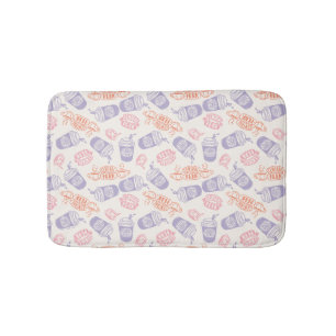 Tapis De Bain AMIS™ Pastel Central Perk Motif