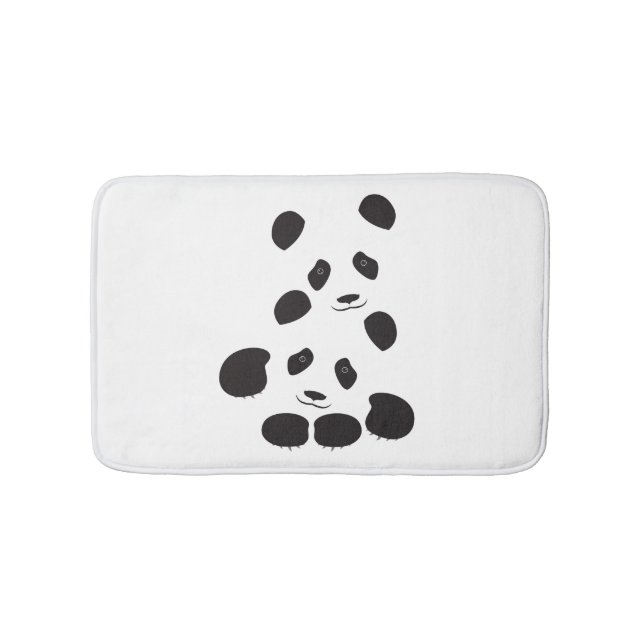 Tapis De Bain Amitié de panda (Devant)