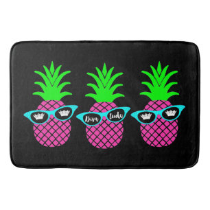 Tapis De Bain Ananas avec DIVAtude et Tiaras