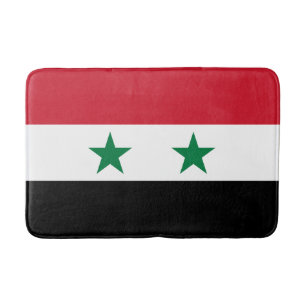 Tapis De Bain Ancien drapeau de Syrie