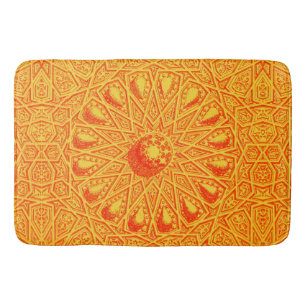 Tapis De Bain ancien motif moyen-oriental