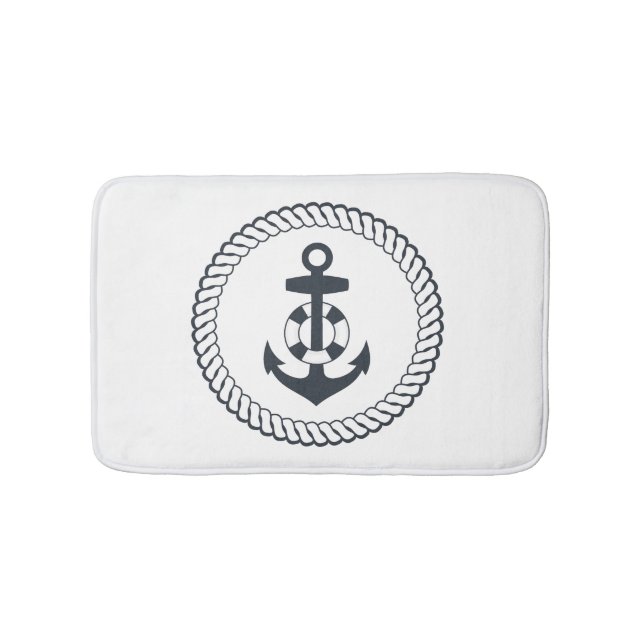Tapis De Bain Ancre mignonne (Devant)