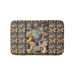 Tapis De Bain Anémones sous-marines vintages par Ernst Haeckel