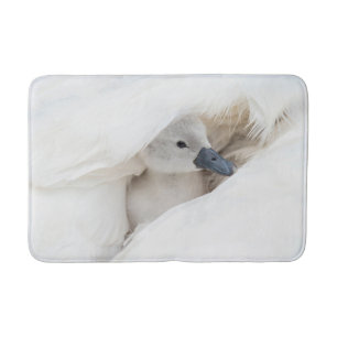 Tapis De Bain Animaux de bébés cutest   Bébé Mute Swan