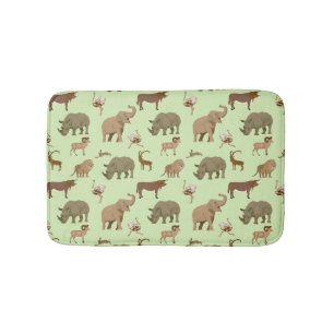 Tapis De Bain Animaux sauvages