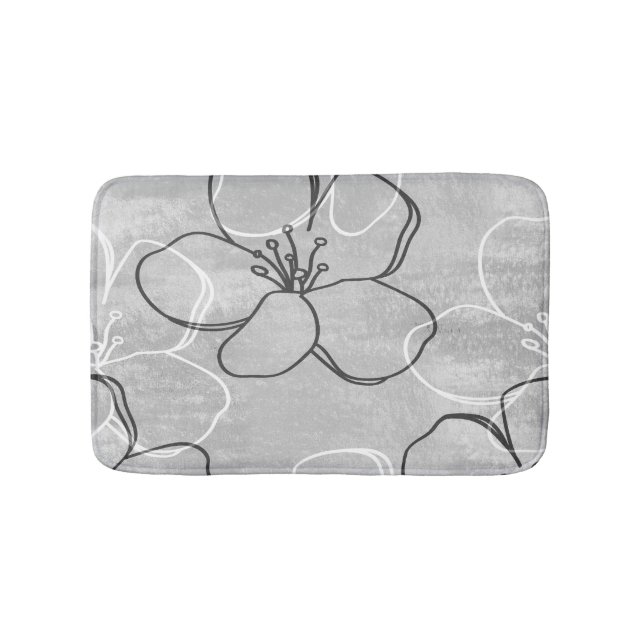 Tapis De Bain Apple Blossom Dream : Ornement Abstrait (Devant)