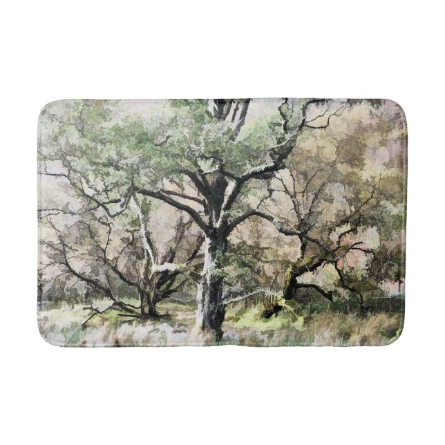 TAPIS DE BAIN ARBRES (Devant)