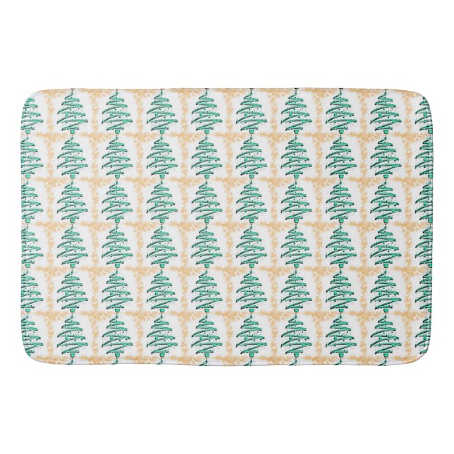 Tapis De Bain Arbres de Noël (Devant)