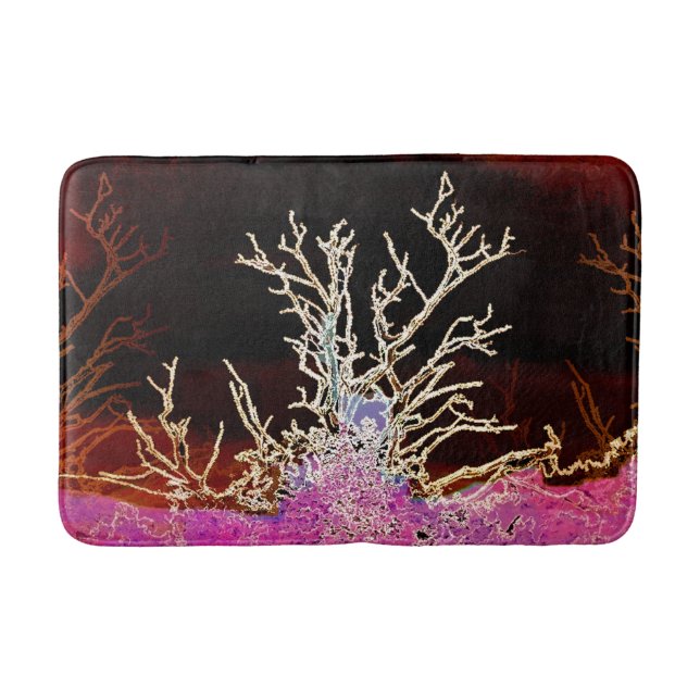 TAPIS DE BAIN ARBRES D'HIVER (Devant)