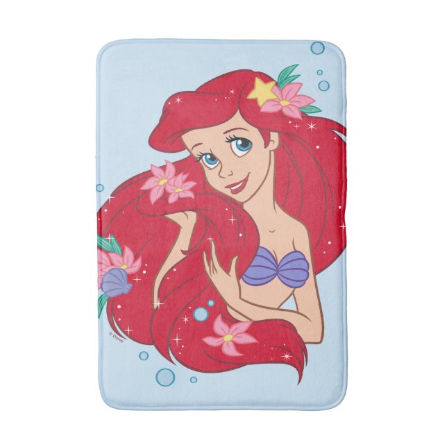 Tapis De Bain Ariel Ocean Beauty Bloom (Devant (Vertical))