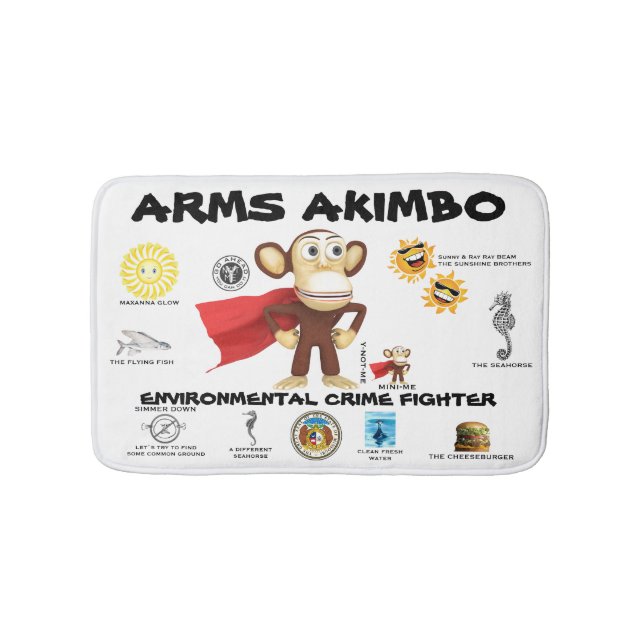 Tapis De Bain ARMSAKIMBO 2 kids (Devant)