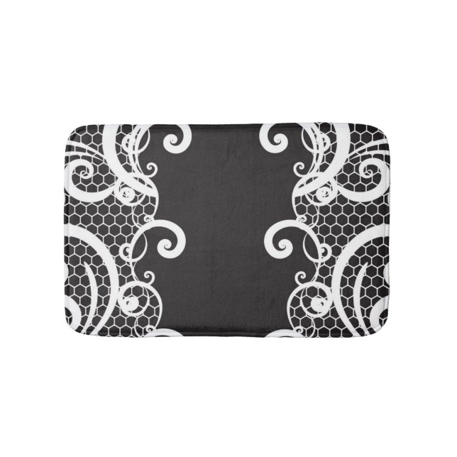 Tapis De Bain Arrière - plan 1 de dentelle (Devant)