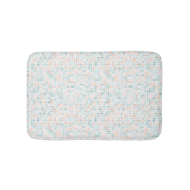 Tapis De Bain Arrière - plan abstrait avec de petites taches (Devant)
