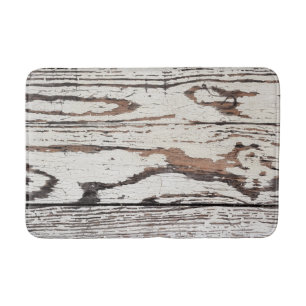 Tapis De Bain Arrière - plan en bois vintage