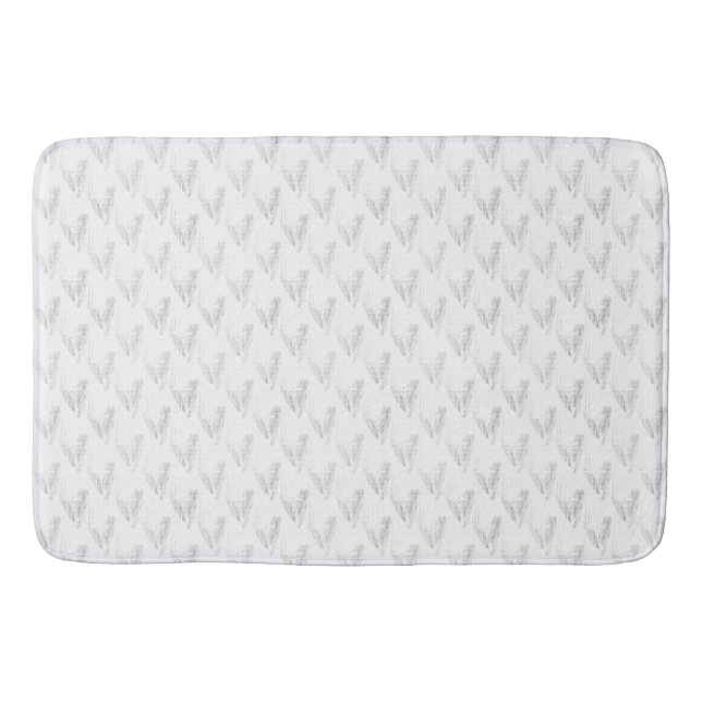 Tapis De Bain Art de ligne, Coquillage, Harpe (Devant)