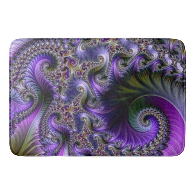 Tapis De Bain Art des couleurs (Devant)