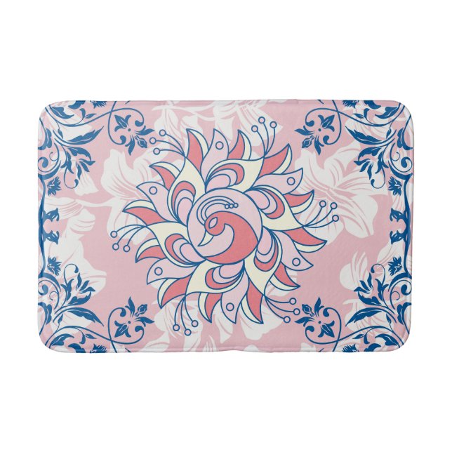 Tapis De Bain Art graphique, Vie brillante (Devant)