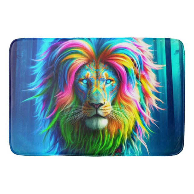 Tapis De Bain Art Lion (Devant)