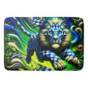 Tapis De Bain Art Lion