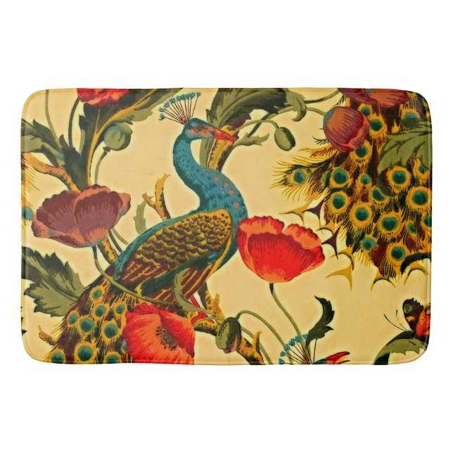 Tapis De Bain Art Nouveau Elégance : Sidewall, The Peacock, 1896 (Devant)