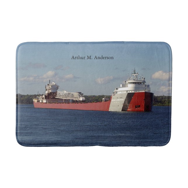 Tapis de bain Arthur M. Anderson (Devant)