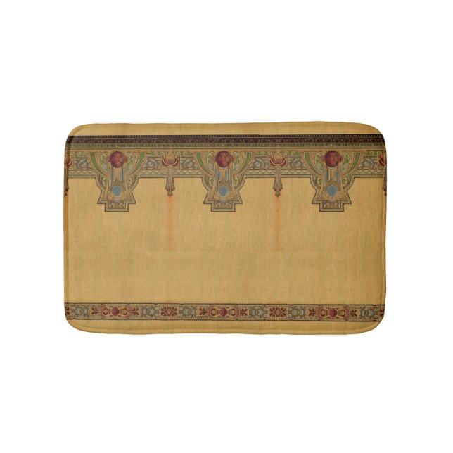 Tapis De Bain Arts & Artisanat, Artiste ou Rose de style Mission (Devant)