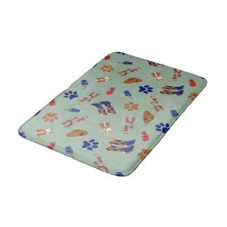 Tapis De Bain Austin Texas Dog Bowl Mat - Nourriture Mat