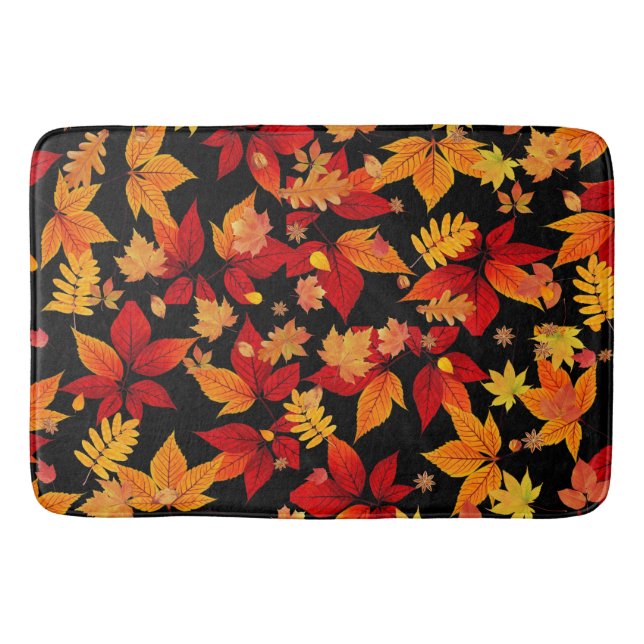 Tapis De Bain Automne Minuit (Devant)