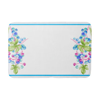 Tapis De Bain Baies de porcelaine sur un bath Mat