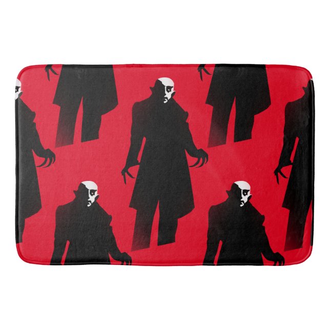 Tapis De Bain baignoire de bain de l'halloween nosferatu (Devant)
