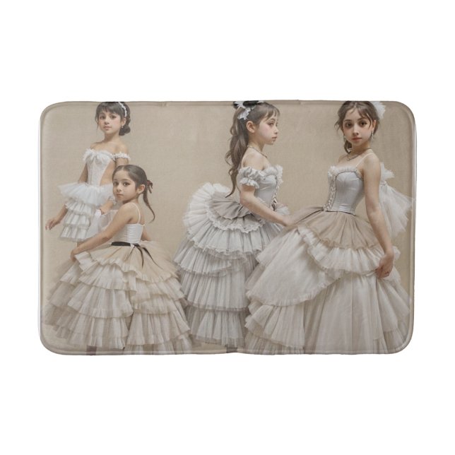 Tapis De Bain Bailarinas románticas (Devant)