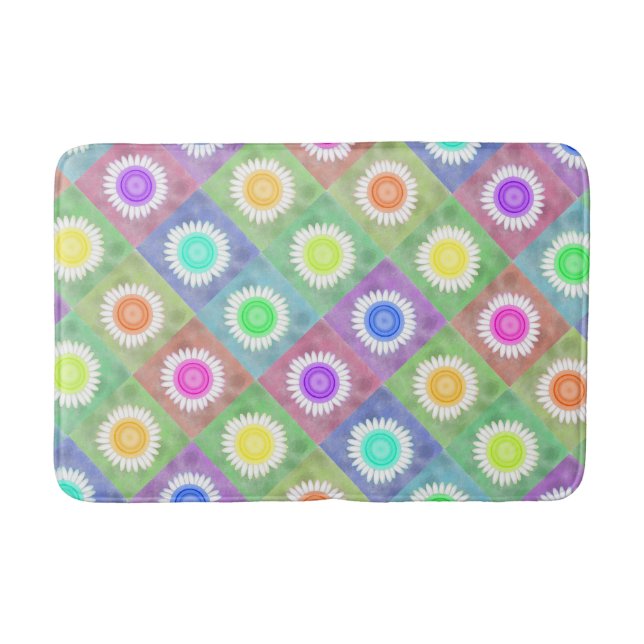 Tapis De Bain Bain en fleurs (Devant)