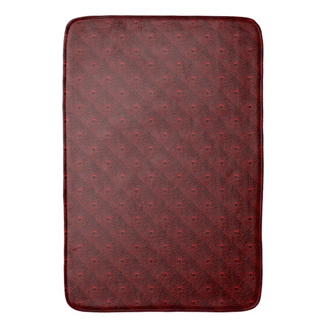 Tapis De Bain Baisses d'eau sur le métal Crimson (devant Vertical)