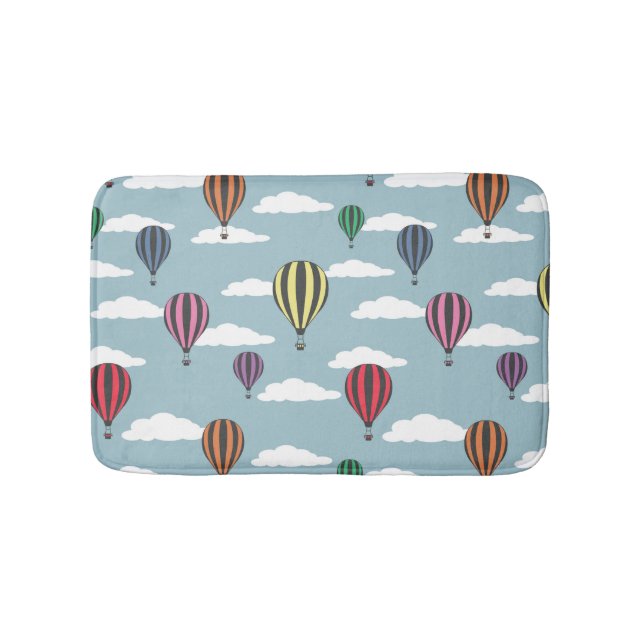 Tapis De Bain Ballons chauds colorés (Devant)