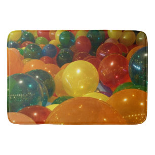 Tapis De Bain Ballons colorés Design de fête