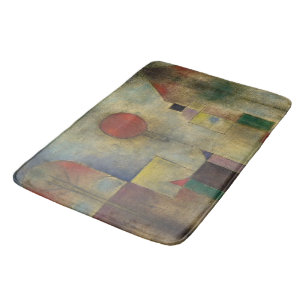 Tapis De Bain Balloon rouge par Paul Klee