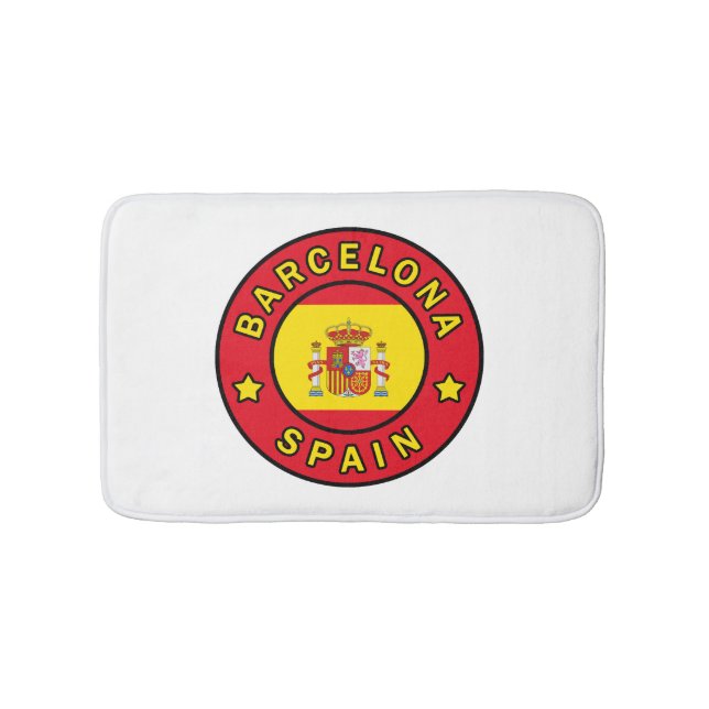 Tapis De Bain Barcelone Espagne (Devant)