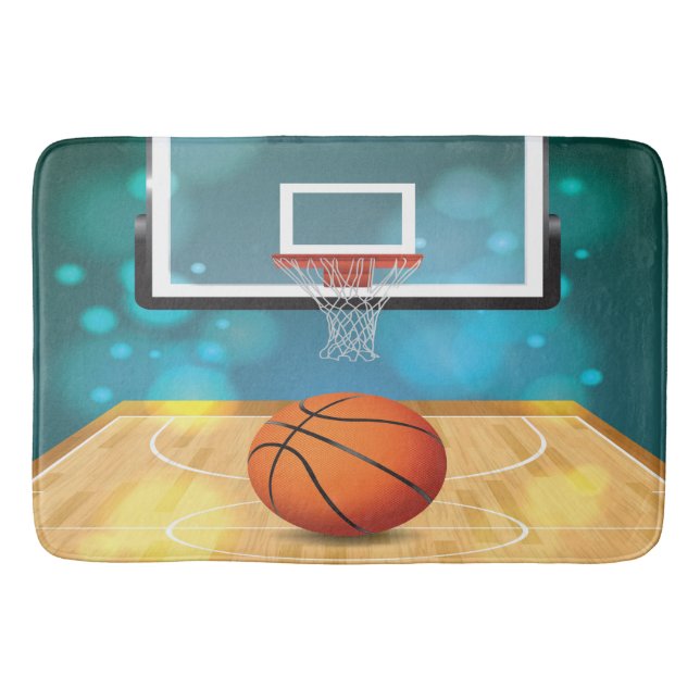Tapis De Bain Basket-ball Conception Bain Mat (Devant)