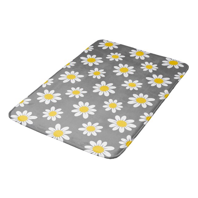 Tapis De Bain Bassins jaunes blancs (Angle)