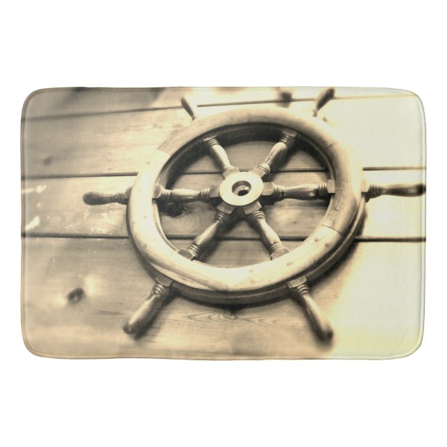 Tapis De Bain Bateau Helm Bath Mat (Devant)