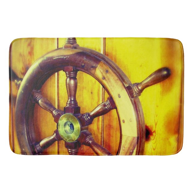 Tapis De Bain Bateau Helm Bath Mat (Devant)