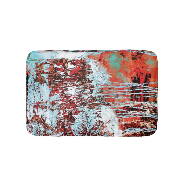 Tapis De Bain Bath Mat – Corrosion Pulse (Devant)