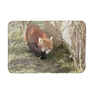 Tapis De Bain Bath Mat Photo panda rouge, animaux 0126.
