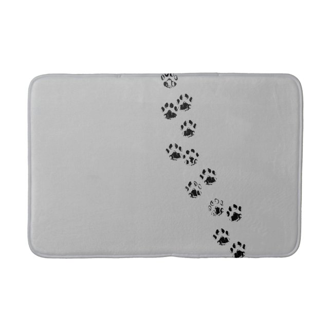 TAPIS DE BAIN BATHMAT -CAT EMPREINTES DE PATTES/PISTES (Devant)