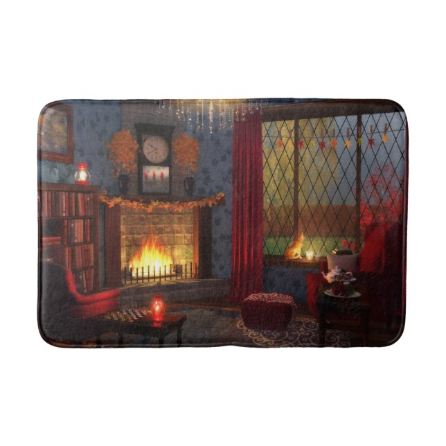 Tapis De Bain Bathmat de tranquillité d'automne (Devant)