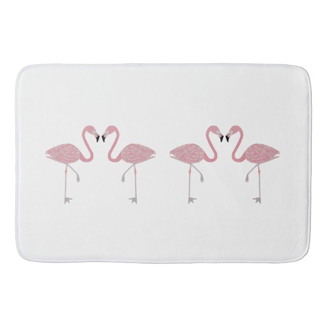 Tapis De Bain Bathmat Flamant rose (Devant)