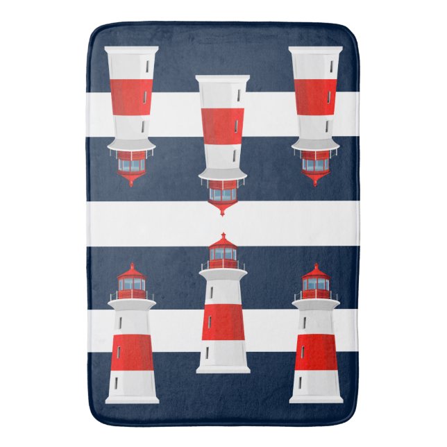 Tapis De Bain Bathmat - Phare des Bleues (devant Vertical)