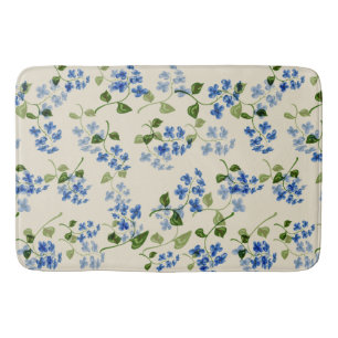 Tapis De Bain Beau motif fleuri sans soudure