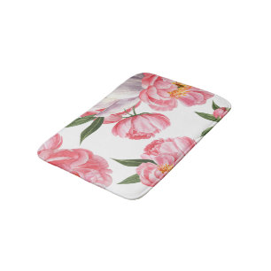 Tapis De Bain Beau Rose