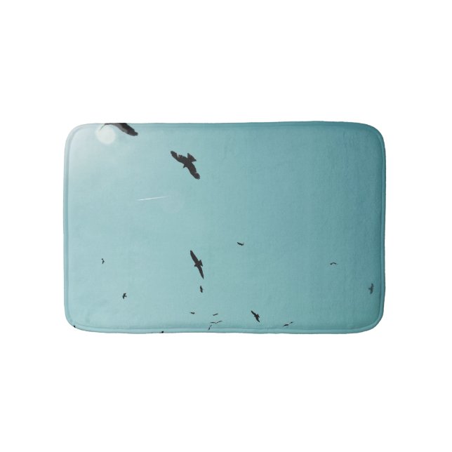 Tapis De Bain Beaucoup d'oiseaux et un controle (Devant)